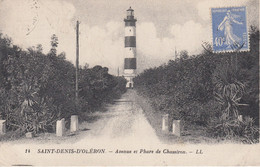 France - Phare - Saint Denis D'Oléron - Avenue Et Phare De Chassiron - Circulée - Phares