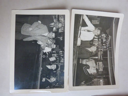2 Photos Intérieur Bar Non Situé. Pub Berger, 1952. - Berufe