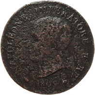 LaZooRo: Italy KINGDOM OF NAPOLEON 1 Soldo 1809 M VG - République Cisalpine / République Italienne