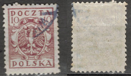 POLEN POLOGNE POLAND 1919 Mi 103 USED - Oblitérés