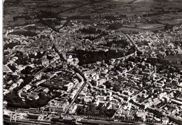 6911 BOURG En  Bresse   Vue Aérienne De La Ville, La Gare Et Les Hôtels   (scan Recto-verso) 01 Ain - Other & Unclassified