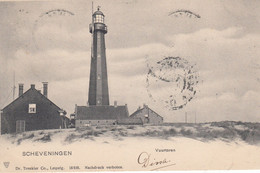 Pays Bas - Phare - Scheveningen -  Le Phare  - Circulée 15/09/1903 - Fari