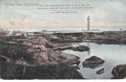 Royaume Uni - Phare - Buchan -  Le Phare  - Circulée - Phares