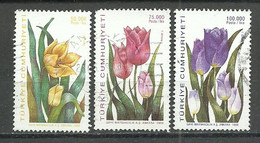 Turkey; 1998 Tulips - Oblitérés