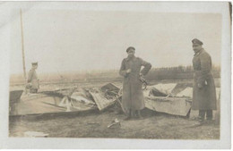 Carte Photo D'un Avion Allié Abattu - Guerre 1914-18