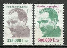 Turkey; 1999 Regular Issue Stamps - Gebraucht