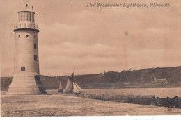 Royaume Uni - Phare - Plymouth -  Le Phare  - Circulée 28/07/1911 - Lighthouses