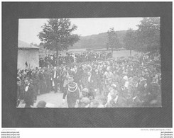 ROSSIGNOL -  1920 Manifestation En Faveur Des Martyrs  - Le Roi Albert I Accompagnant Le Cortège Sur La Route De Stockem - Tintigny