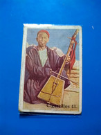 Mongolia.cromos(2) No Postcards.cig 43.cia Chilena De Tabaco.review Of World 1930.pedlar Street Musician.mongols Of West - Mongolia