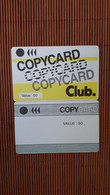 2 Copycard 50 Units  Used Very Rare - Andere & Zonder Classificatie