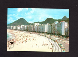 CARTOLINA - BRASIL  -  RIO DE JANEIRO - COPACABANA  PLAYA  LEME   BEACH - Copacabana