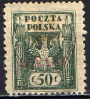 POLONIA - 1919 - UFFICIO LEVANTE- MH - Levant (Türkei)