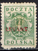 POLONIA - 1919 - UFFICIO LEVANTE- MH - Levant (Turquie)