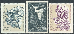 Jugoslawien, 1963, (Mi.Nr.1046/8), Schacht And Der Sutjeska ** - Unused Stamps