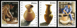 Laos 2011 - Yt 1800/03 ; Mi 2192/95 ; Sn 1831/34 (**) Handicrafts - Pottery - Laos