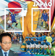 Guinea Bissau 2010, Sport, FIFA World Football Cup 2010, Japan Team, BF IMPERFORATED - 2010 – South Africa
