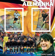 Guinea Bissau 2010, Sport, FIFA World Football Cup 2010, German Team, BF IMPERFORATED - 2010 – South Africa