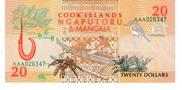 Cook Islands P.9 20 Dollars 1992  Unc - Isole Cook