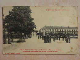 CPA 88 SAINT ETIENNE DE REMIREMONT Réunion Des Officiers Et Des Invités - Saint Etienne De Remiremont