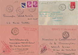 Agences Postales AIR - Lot De 17 Lettres - 1960-.... Brieven & Documenten