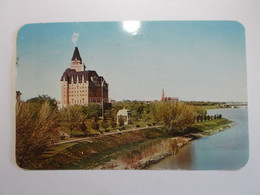 The Bessborough Hotel On The Banks Of The South Saskchewan River - Saskatoon