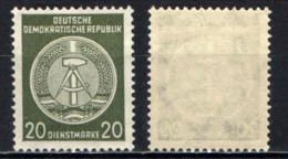 DDR - 1957 - COMPASSO A DESTRA - 20 PF - MNH - Mint