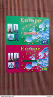 Europe 2 Prepaidcards Belgium (mint,New)Rare - Autres & Non Classés