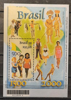 1999 - Brazil - MNH - Lubrapex  - Souvenir Sheet Of 1 Stamp - Ongebruikt