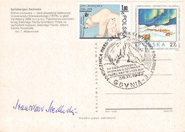 POLAND -  POSTCARD 1982 SPITSBERGEN / PR143 - Lettres & Documents