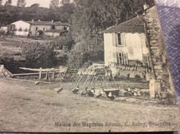 ♦️ DOMPAIRE. Le Pont Du Saulcy. Fabricant Ou Marchand De Balais ? CARTE RARE - Dompaire