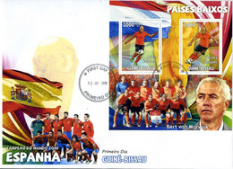 Guinea Bissau 2010, Sport, FIFA World Football Cup 2010, Nederland Team, FDC - 2010 – South Africa