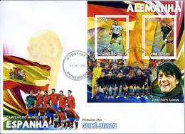 Guinea Bissau 2010, Sport, FIFA World Football Cup 2010, Germany Team, FDC - 2010 – South Africa