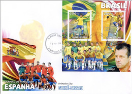 Guinea Bissau 2010, Sport, FIFA World Football Cup 2010, Brasilian Team, FDC - 2010 – South Africa