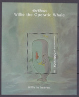 1993 Dominica 1785/B253 Disney - Whale 7,00 € - Disney