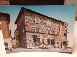 Cartolina Lanuvio Prov Roma Palazzo Baronale Casa Natale Di Marcantonio Colonna Anni 70 - Panteón