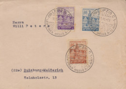 Enveloppe   ALLEMAGNE  SAXE   ORIENTALE  Leipziger    Messe    LEIPZIG   1946 - Autres & Non Classés