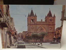 Cartolina  Vallelunga Pratameno Prov Caltanissetta  Corso Garibaldi - Caltanissetta