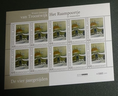 Nederland - NVPH - 2563-AF-05 - 2010 - Postfris - MNH - Vier Jaargetijden - Van Troostwijk - Raampoortje In Amsterdam - Unused Stamps