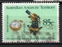 AUSTRALIA ANTARTIC TERRITORY 1984 ANEROID BAROMETER AND THEODOLITE USED MI AQ 62 SC AQ L58 YT AQ 62 SG AQ 62 - Used Stamps