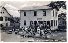 CPA - SURINAME - Het Kinderhuis Te Saron  - Huize Hanna - 1943 - Surinam