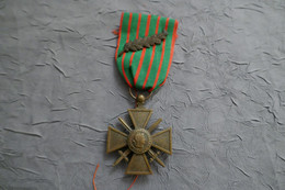Croix De Guerre Française De 1914 1917 Avec Palme - 1914-18