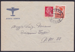 Ohrid (Macedonia), 1941 Occupation, Mixed Franking Yugoslavia With Italy, Cover To PM 22 (italian Stamp Missing Corner) - Other