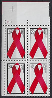 USA  1993  Aids Awareness  (o) Mi.2426  A  (Pl. Nr.S111) - Plattennummern