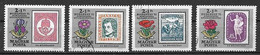 UNGHERIA 1971 CENTENARIO PRIMI FRANCOBOLLI UNGHERESI YVERT. 2171-2174 VF - Used Stamps