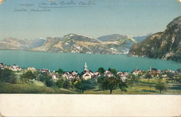 CPA-22783- Suisse - Hergiswil  -Vue Générale-Envoi Gratuit - Hergiswil