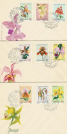 Poland FDC.1463-71 #3: Orchids - FDC