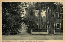 St Brévin Les Pins * Avenue Jeanne D'arc , Prise Du Rond Point - Saint-Brevin-les-Pins