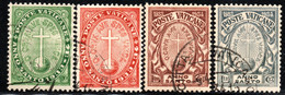 426.VATICAN,1933 HOLY YEAR SC.B1-B4 - Gebruikt