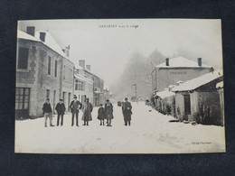 Gabarret Sous La Neige - Rue Principale / Editions Fleutiaux - Gabarret