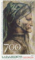 Georgia 2021 Mi#   Dante Alighieri 700 Years Since Death * * NEW !!! - Georgia